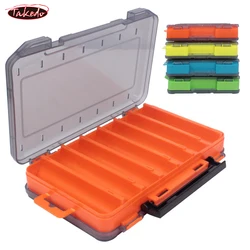 Organizador de señuelos TAKEDO JYL03 – Caja impermeable 2 departamentos para carpa
