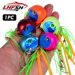 Señuelo Jig Head LHFSH – Falda goma cabezada para pargo y lubina en mar