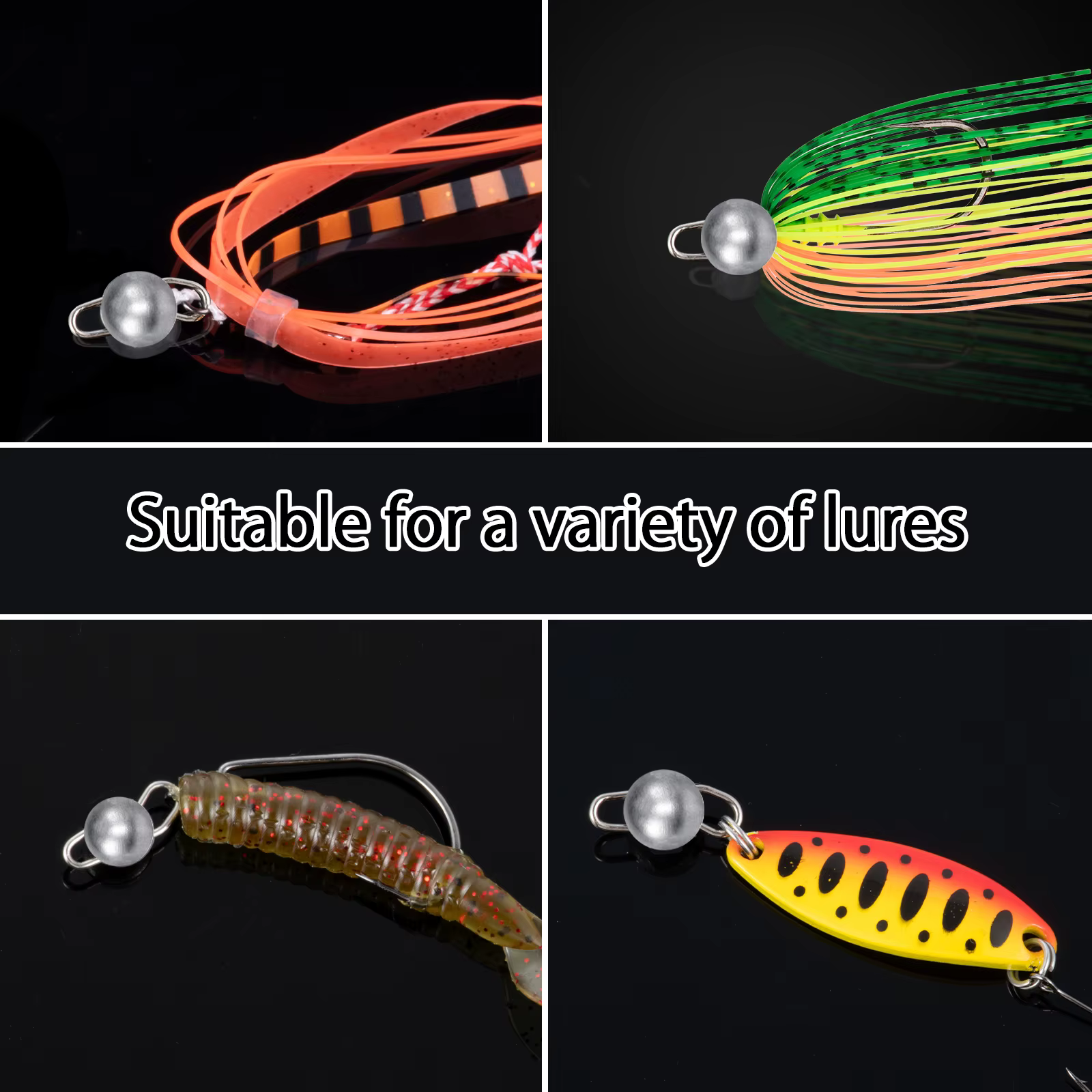 Goture Jig Head Texas Rig Antienredos para Pesca de Lubina - imagen 4