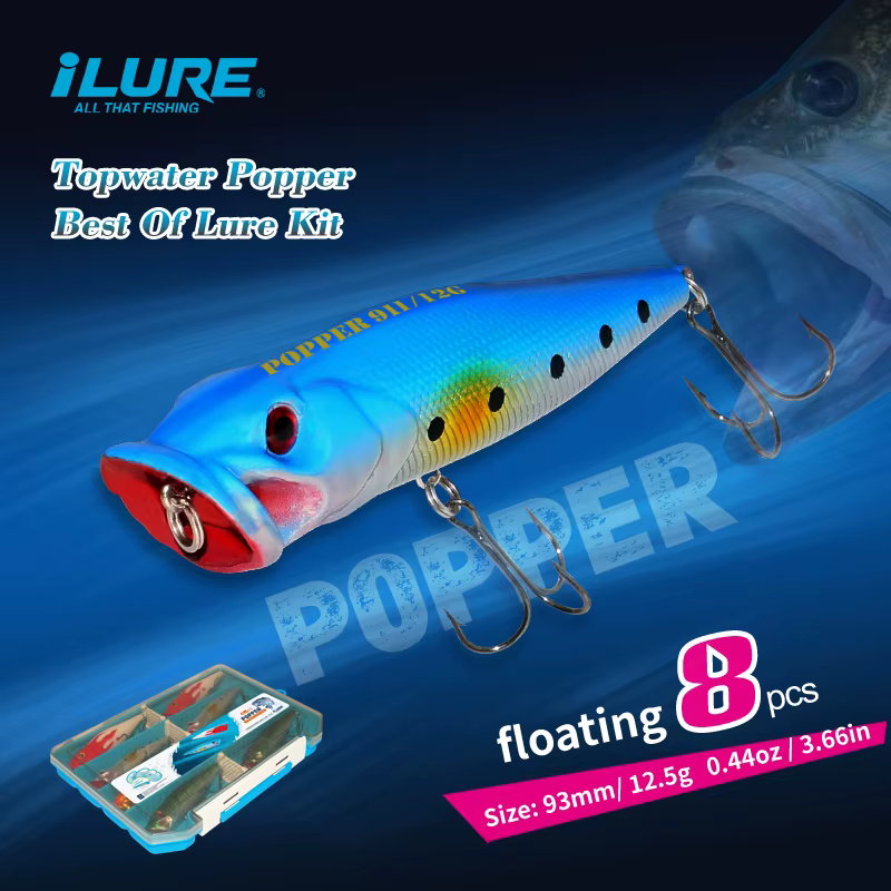 ILURE Crankbait flotante 93mm 12,5g - Trucha y lubina - imagen 3
