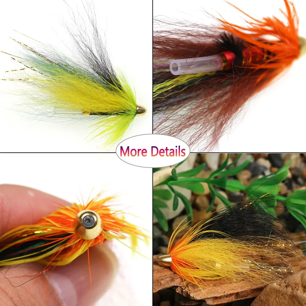 Tubos de Latón Cone Head Bimoo para Streamer y Bucktail - imagen 3