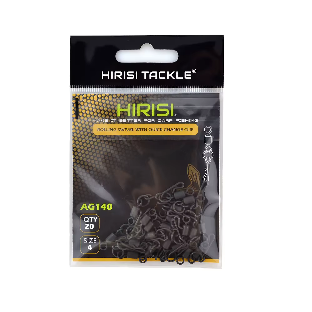 Anzuelos giratorios AG140 para pesca de carpa - cambio rápido - imagen 4
