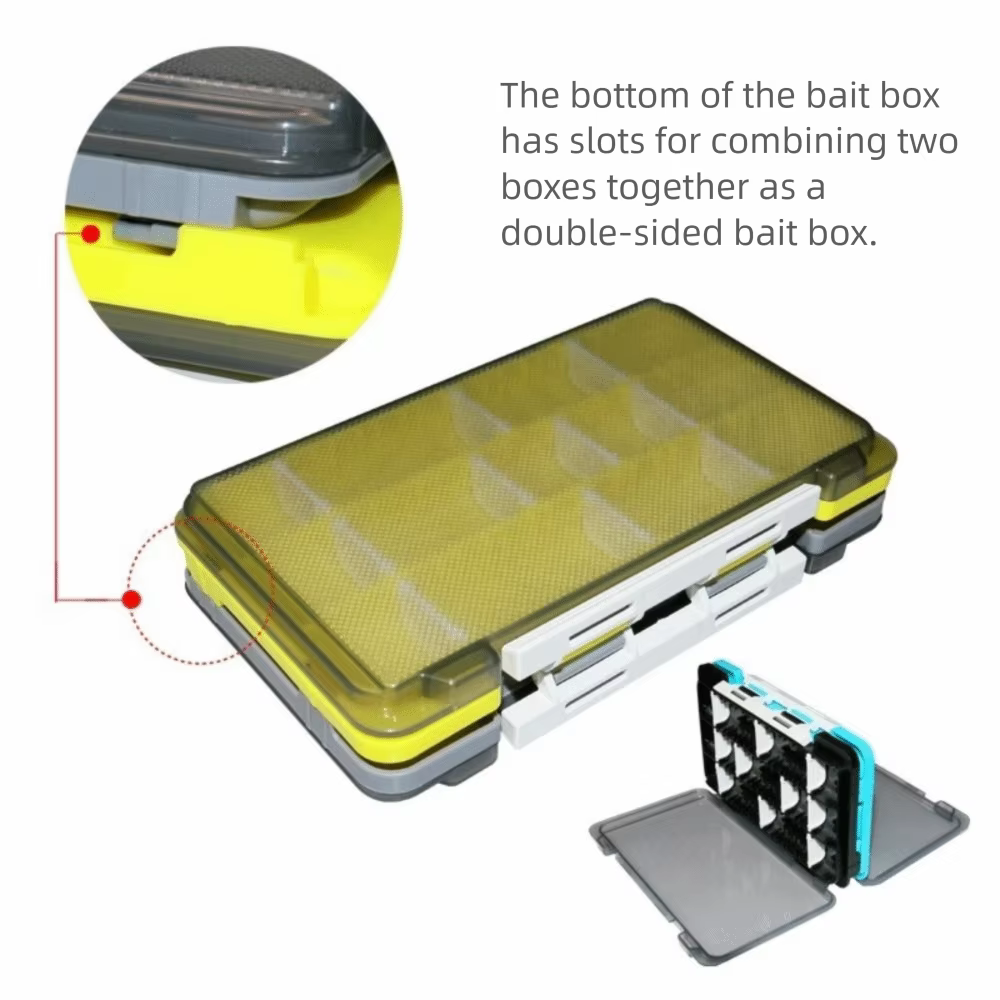 Caja de aparejos doble cara – almacenamiento modular para señuelos - imagen 5