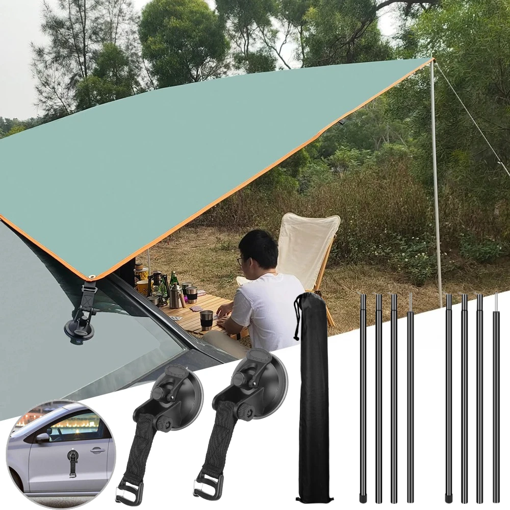 Poste para toldo lateral SUV con ventosa potente - imagen 2
