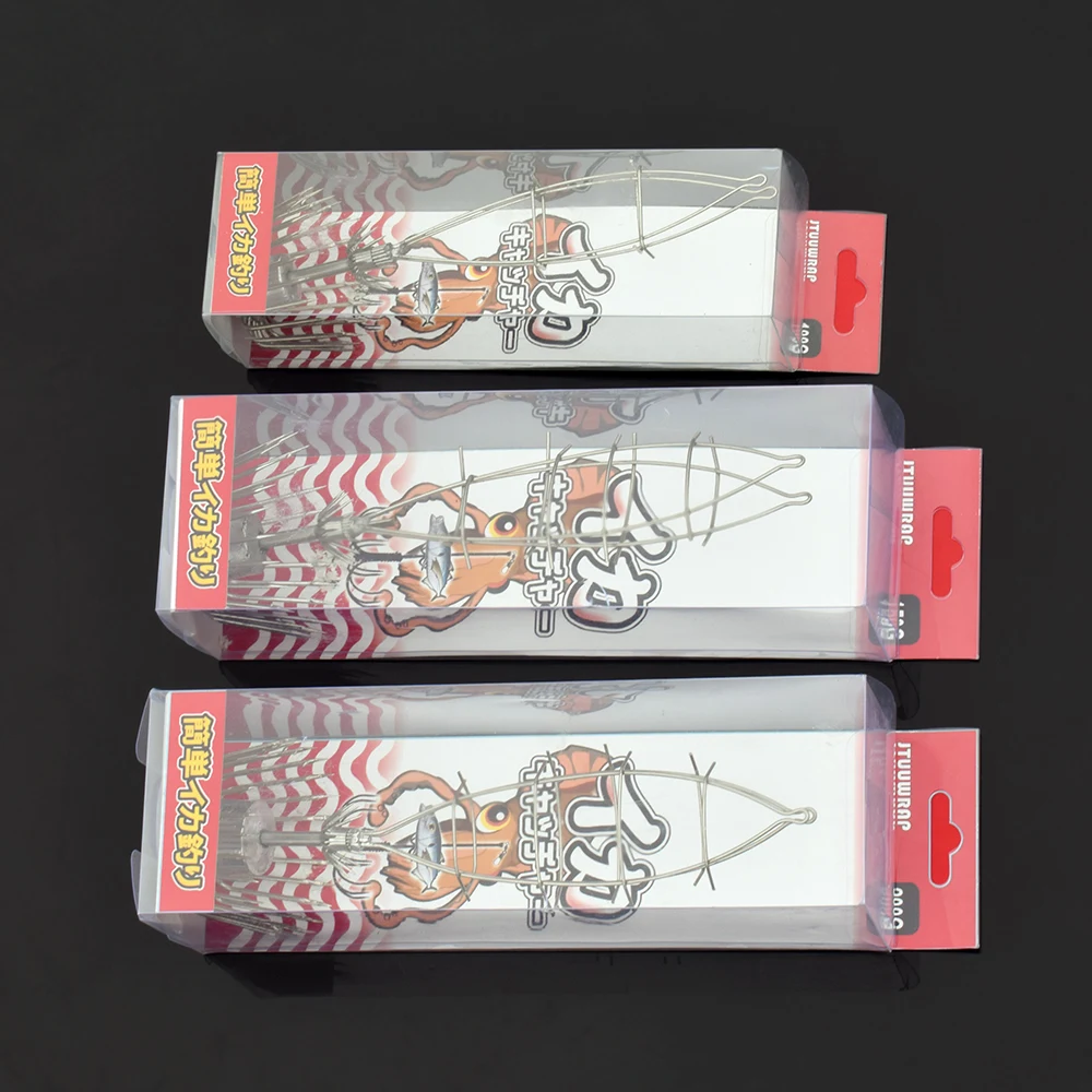 Anzuelo de calamar JTUUWRAP de doble capa
