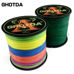 Sedal trenzado GHOTDA PE japonés – 10-120lb flotante