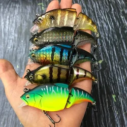 Señuelo crankbait flotante con vibración para trucha y lubina