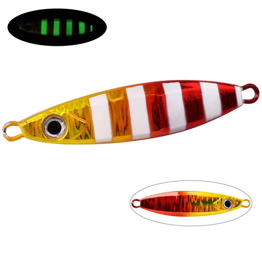 Señuelo cucharilla de metal para jigging y spinning