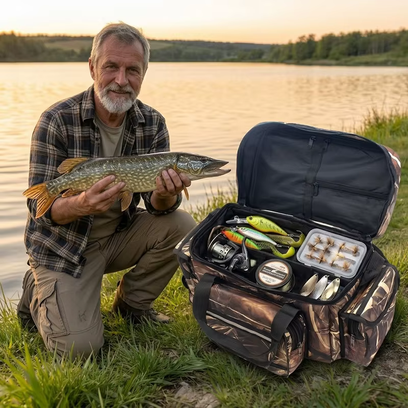 Mochila de Pesca para Carpas con Gran Capacidad para Aparejos - imagen 5
