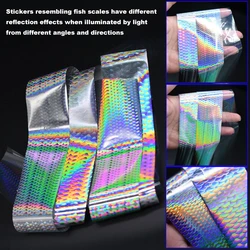 Lámina transparente ultrafina para atado de moscas y DIY