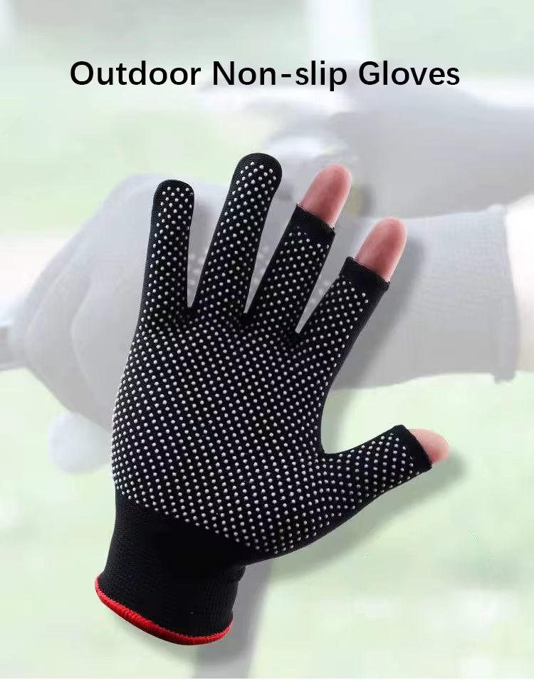 Comparación del tamaño de los guantes