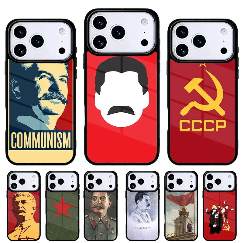 Funda iPhone Stalin – Diseño URSS y Comunismo Ruso