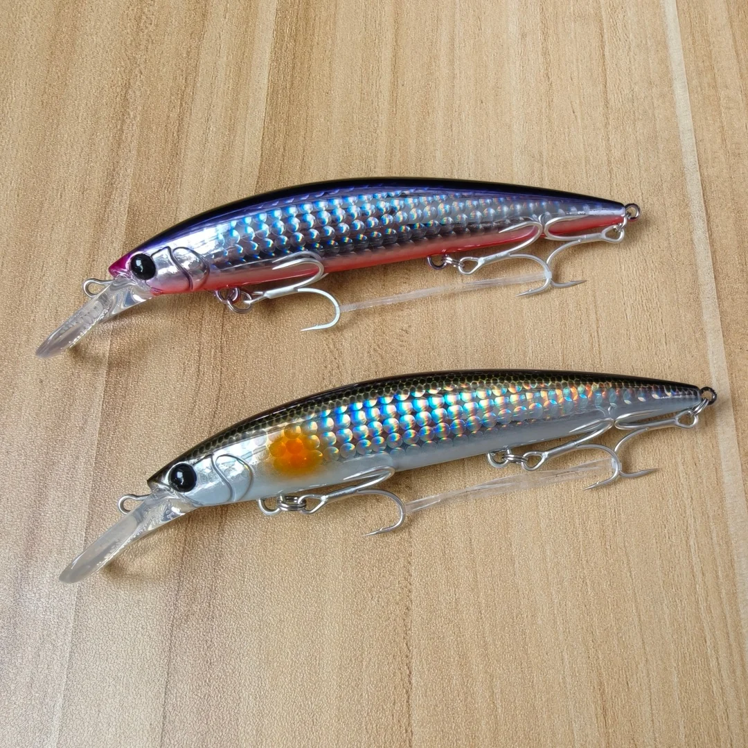 TSURINOYA 110S Minnow - Señuelo minnow para mar lanzamiento ultralargo - imagen 4