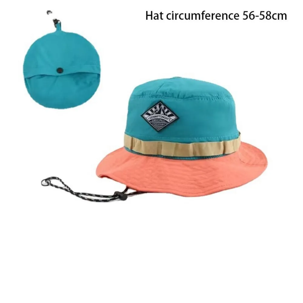 Sombrero de pescador plegable con protección solar