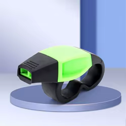 Silbato de mano PVC sonido potente portátil multicolor