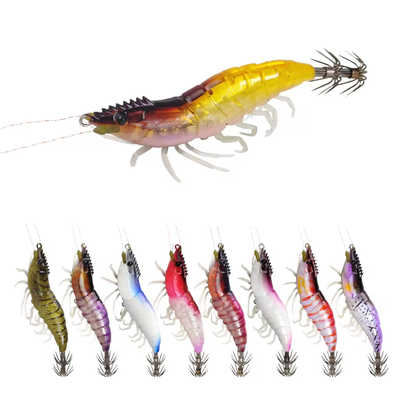 Egi luminoso horizontal – Señuelo artificial para pesca de calamar - imagen 3