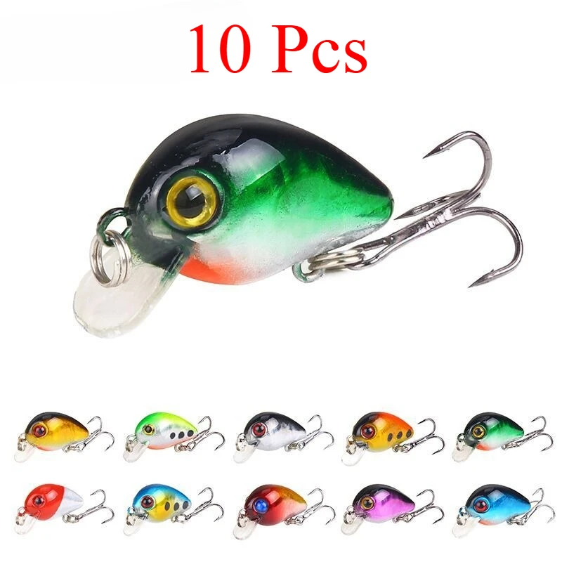 Señuelos crankbait minnow flotantes para pesca en superficie - imagen 5