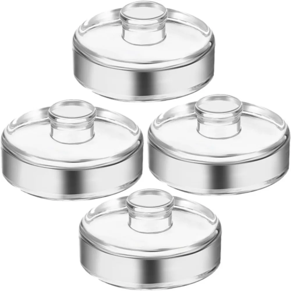 Pesas de vidrio para kimchi con asa y tapa Mason boca ancha - imagen 4