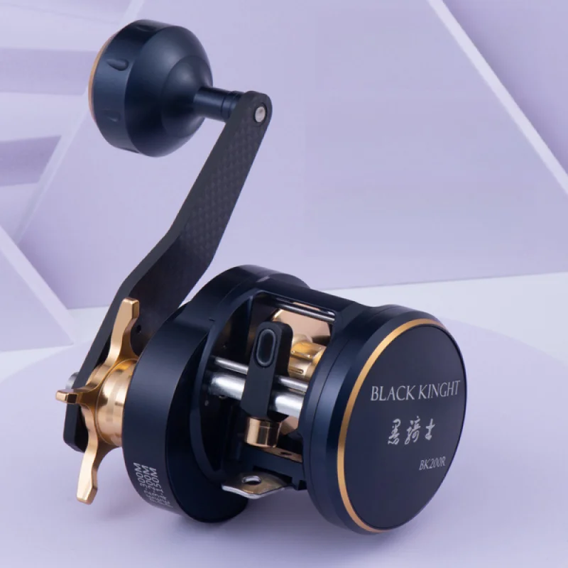 Carrete Black Knight BK200R ultraligero agua salada – guía de línea - imagen 3