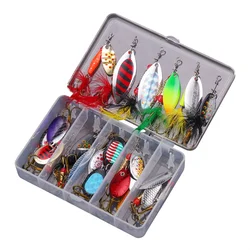Señuelos Giratorios Metal para Pesca Agua Dulce – Trucha y Lubina