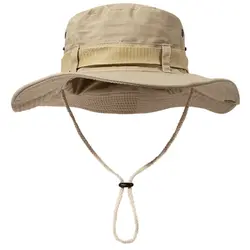 Sombrero pesca anti-UV seco rápido para río y mar