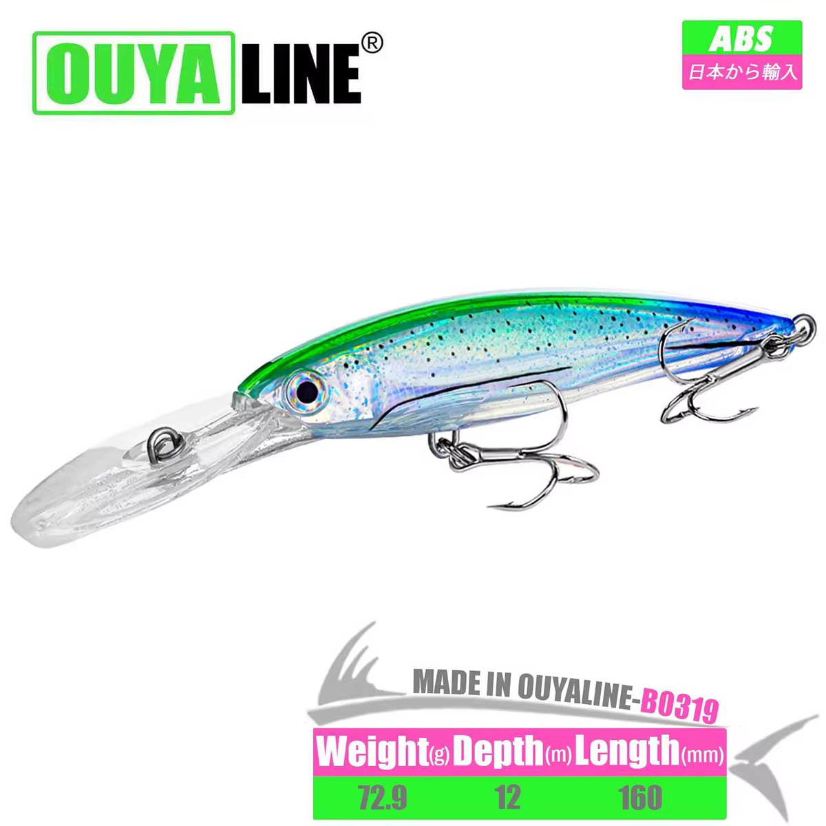 Cebo artificial pececillos 72g - Señuelo para spinning y arrastre - imagen 4