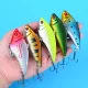 Señuelo VIB duro con anzuelos triples para pesca de arrastre - imagen 3