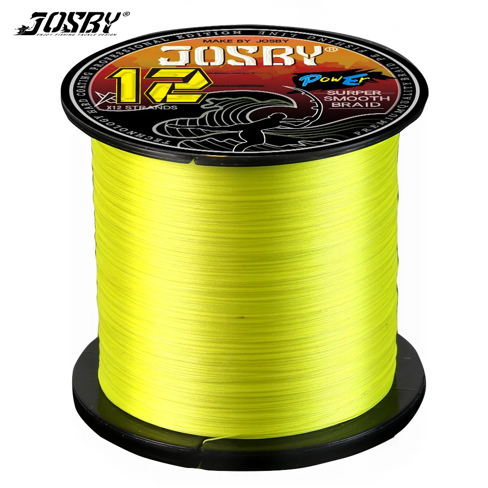 JOSBY X12 – Línea trenzada PE de alta resistencia para agua salada - imagen 4
