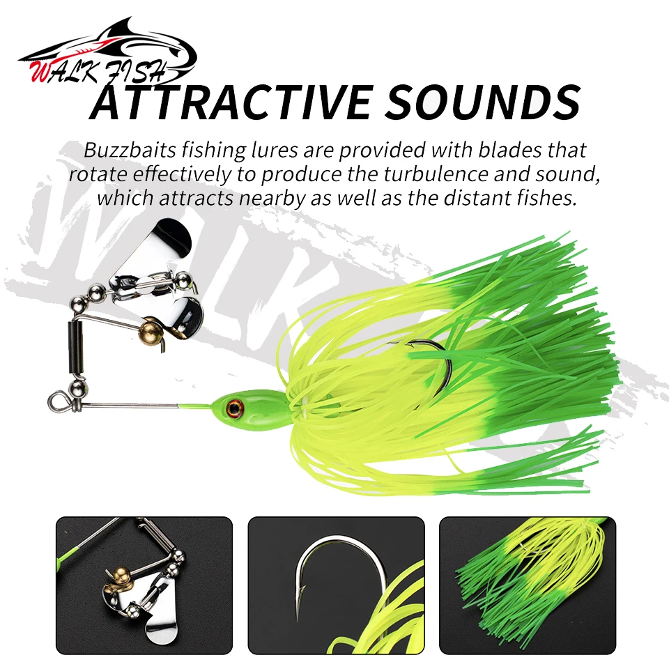 Gama de colores del cebo WALK FISH