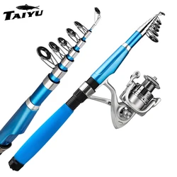 Caña Telescópica Surfcasting TAIYU – Combo Portátil con Carrete