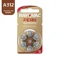 Baterías Rayovac PEAK 312 para audífonos de aire zinc - imagen 3