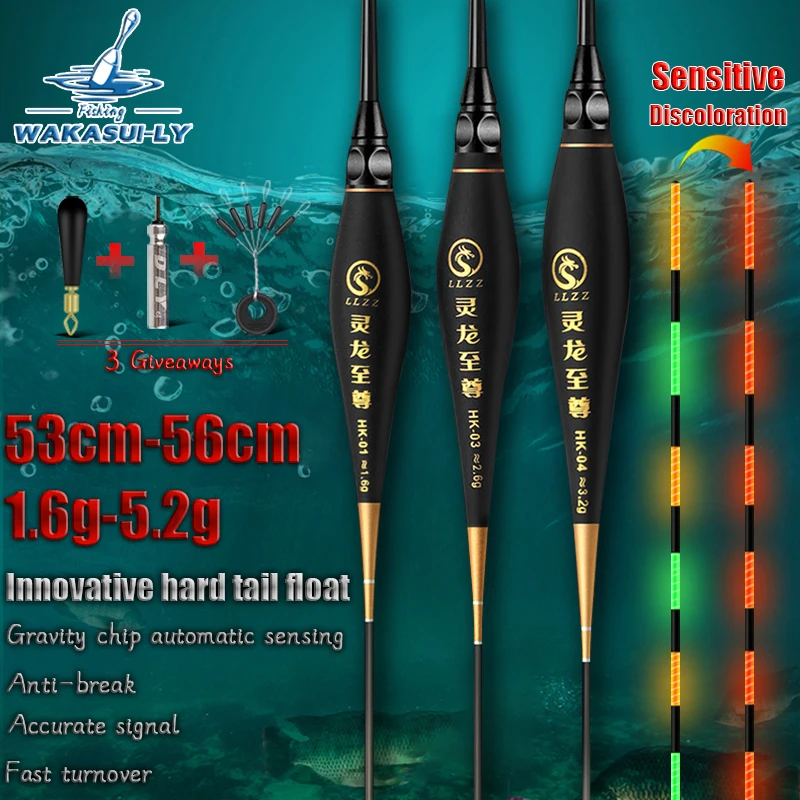 Flotador electrónico de pesca rojo – Alta sensibilidad