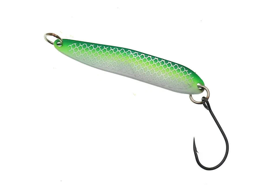 Cuchara de pesca luminosa en varios colores