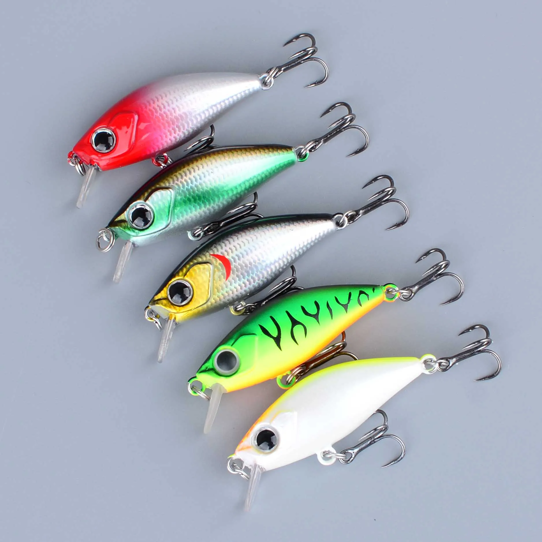Señuelo Minnow flotante Crank Wobbler para lucio y trucha - imagen 5