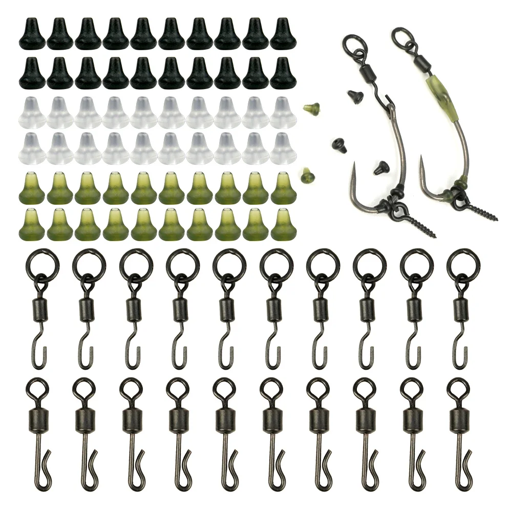 Boilies para carpa Hirisi con tapón atornillable y cuentas de goma - imagen 4