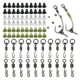 Boilies para carpa Hirisi con tapón atornillable y cuentas de goma - imagen 4