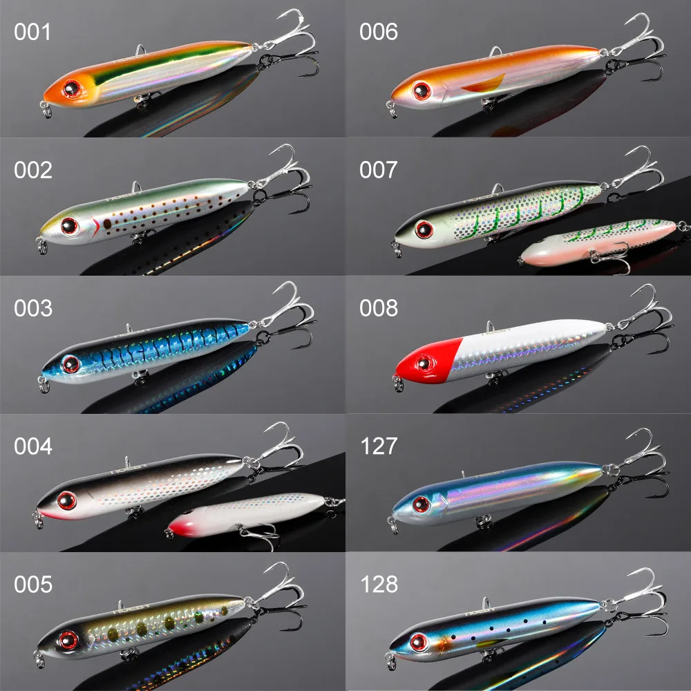 Noeby Swimbait Topwater 90mm – Señuelo superficie para lubina - imagen 5