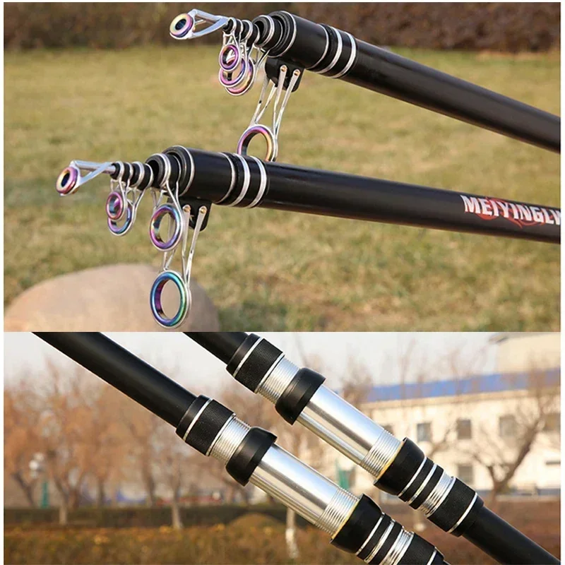 Caña surfcasting telescópica de carbono para lance largo - imagen 4
