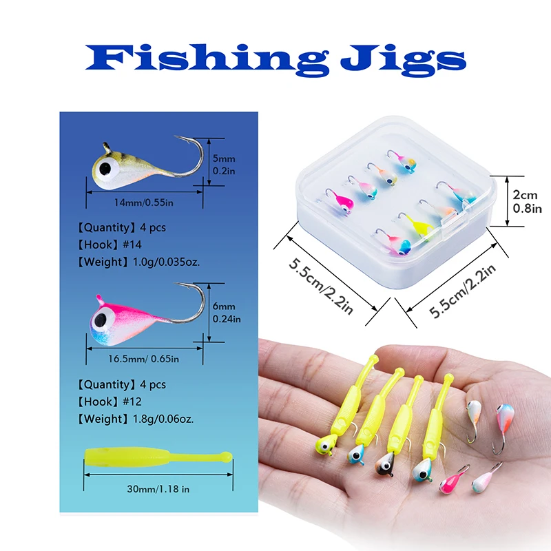 Colores luminiscentes para pesca en condiciones de poca luz