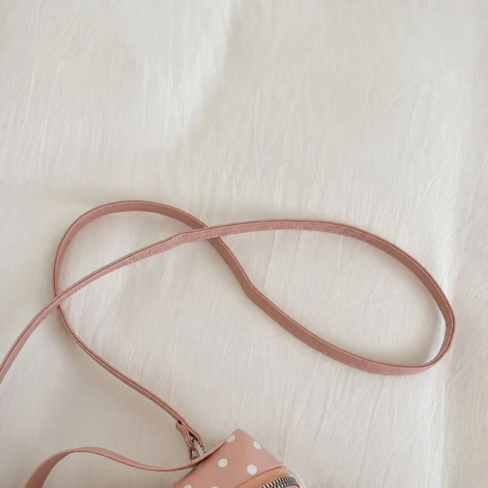 Bolso bandolera con cremallera y lunares – mensajero ligero mujer - imagen 5