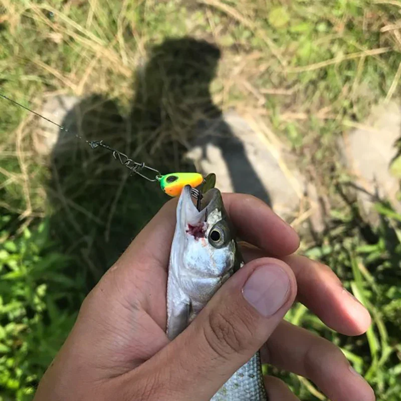 Señuelo spinner de metal VIB - cuchara giratoria para pesca - imagen 5