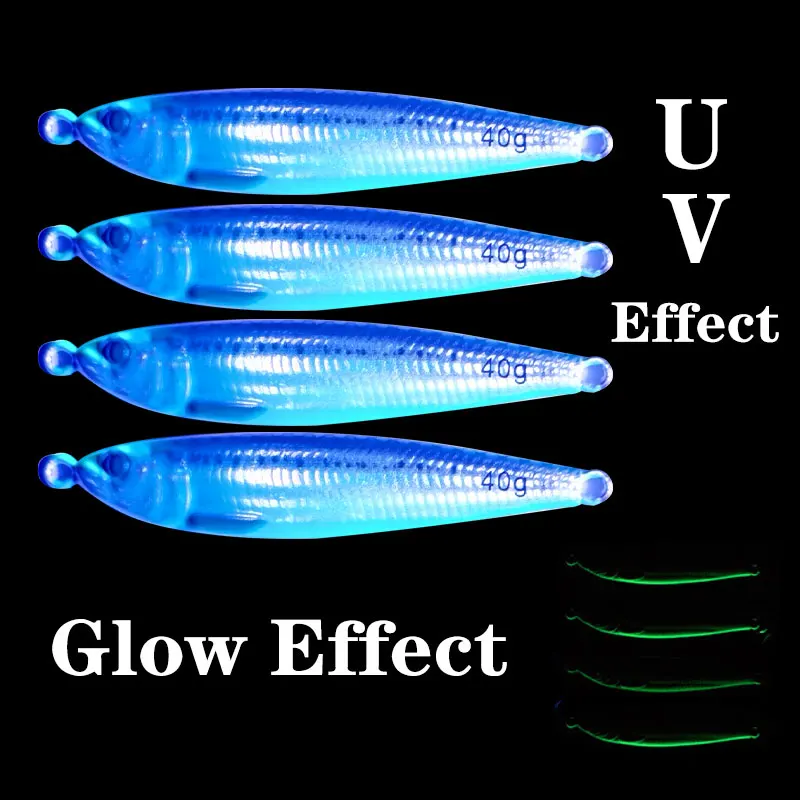Variedad de colores disponibles para el AS Slow Jig