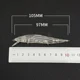 Señuelo flotante Minnow sin pintar de lanzamiento largo para lucio - imagen 2