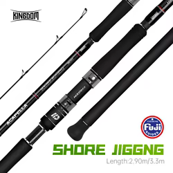Caña Spinning Kingdom 100g Fuji – 5 tramos, Media-Fast