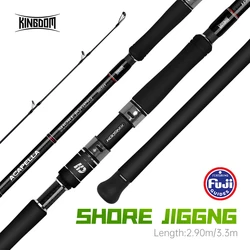 Caña Spinning Kingdom 100g Fuji – 5 tramos, Media-Fast
