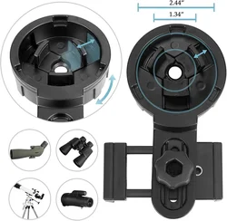Adaptador Digiscoping para Teléfono Montaje Rápido
