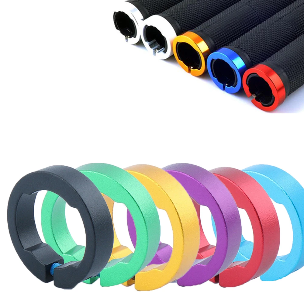 Anillos de bloqueo de empuñaduras MTB de aleación de aluminio - imagen 5