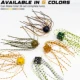 Kit DIY señuelos de vinilo jig lento con faldas - imagen 2