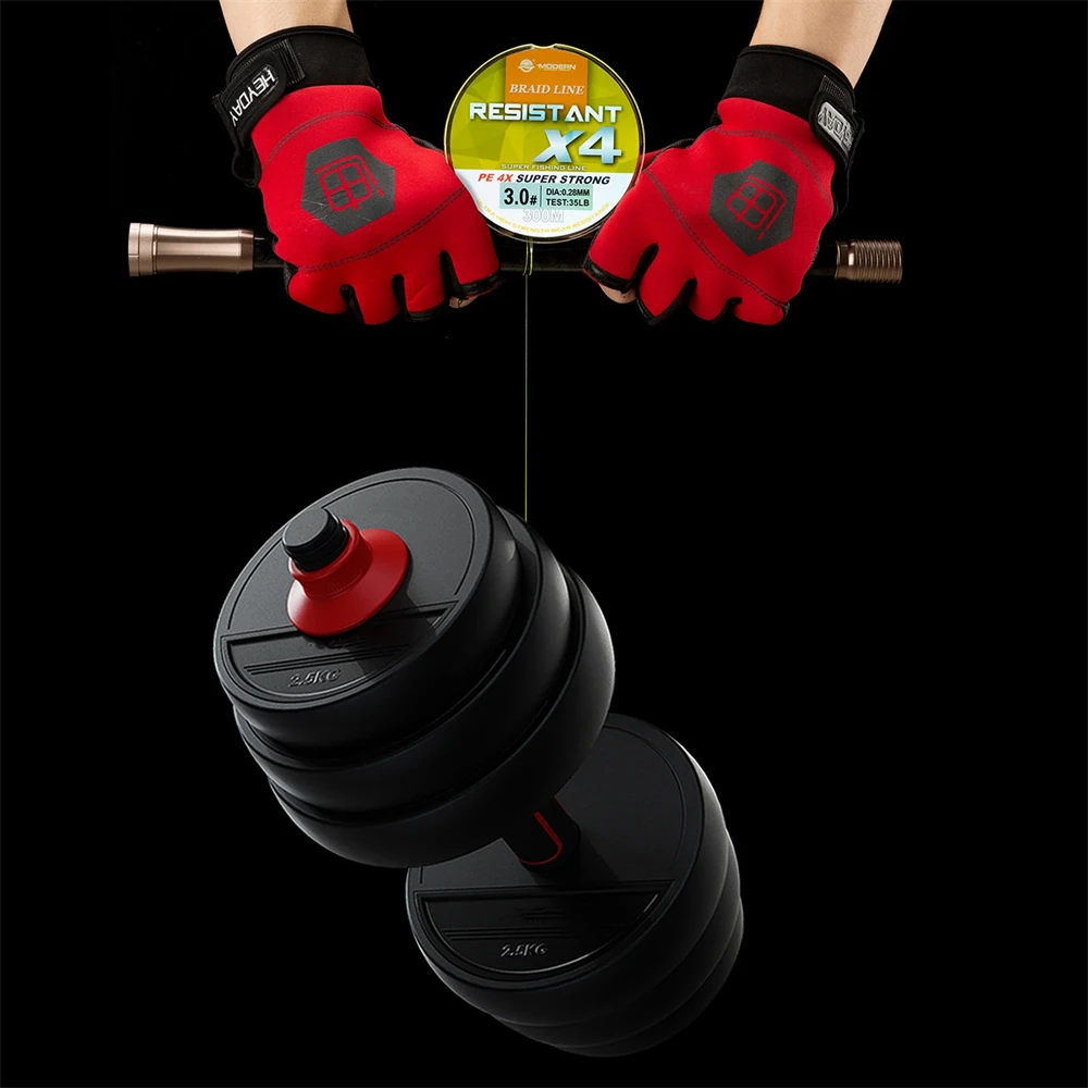 Sedal trenzado japonés 4 hebras - Resistencia 8-80LB carpfishing - imagen 4