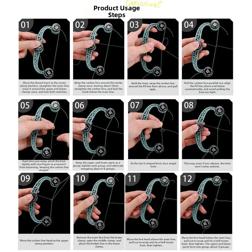 Máquina nudos FG G-T FG PR – Anudadora profesional para líder y sedal - imagen 2